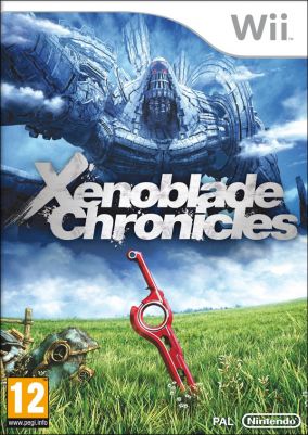 Copertina del gioco Xenoblade Chronicles per Nintendo Wii