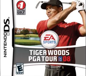 Immagine della copertina del gioco Tiger Woods PGA Tour 08 per Nintendo DS