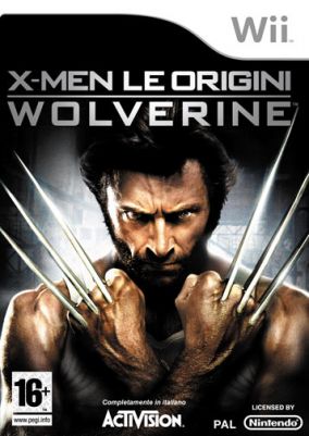 Copertina del gioco X-Men - Le Origini: Wolverine per Nintendo Wii