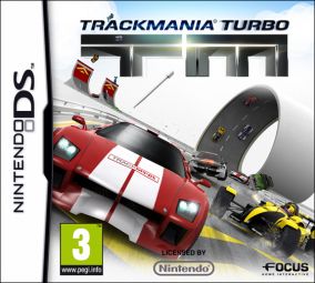 Copertina del gioco TrackMania Turbo per Nintendo DS