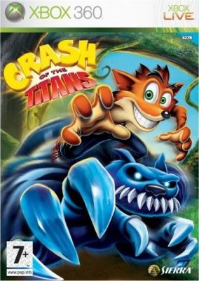 Immagine della copertina del gioco Crash of the Titans per Xbox 360