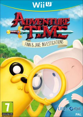 Copertina del gioco Adventure Time: Finn e Jake detective per Nintendo Wii U