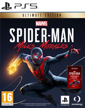 Copertina del gioco Marvel's Spider-Man: Miles Morales per PlayStation 5