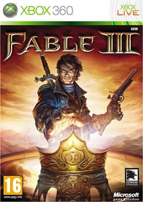 Copertina del gioco Fable III per Xbox 360
