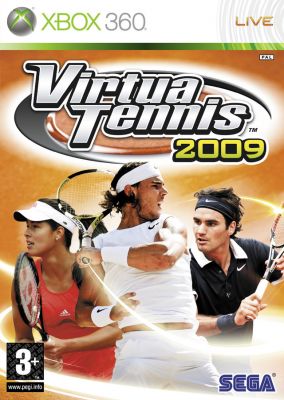 Immagine della copertina del gioco Virtua Tennis 2009 per Xbox 360
