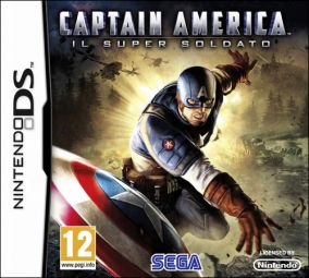 Copertina del gioco Captain America: Il Super Soldato per Nintendo DS