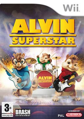 Copertina del gioco Alvin Superstar per Nintendo Wii