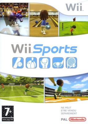 Immagine della copertina del gioco Wii Sports per Nintendo Wii