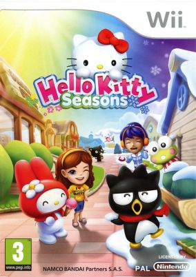 Immagine della copertina del gioco Hello Kitty Seasons per Nintendo Wii