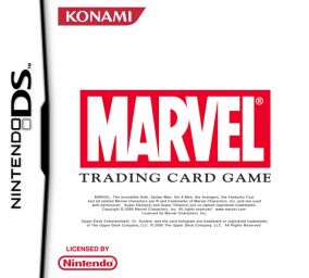 Immagine della copertina del gioco Marvel Trading Card Game per Nintendo DS