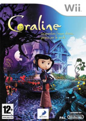 Immagine della copertina del gioco Coraline per Nintendo Wii