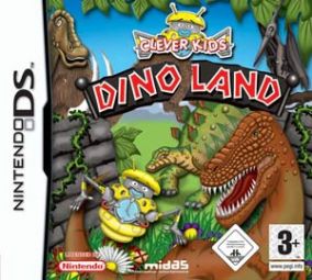 Immagine della copertina del gioco Clever Kids - Dino Land per Nintendo DS