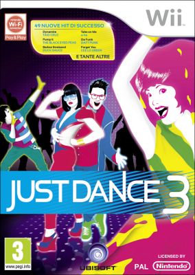 Copertina del gioco Just Dance 3 per Nintendo Wii