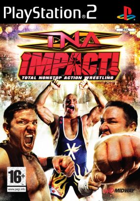 Immagine della copertina del gioco TNA iMPACT! per PlayStation 2