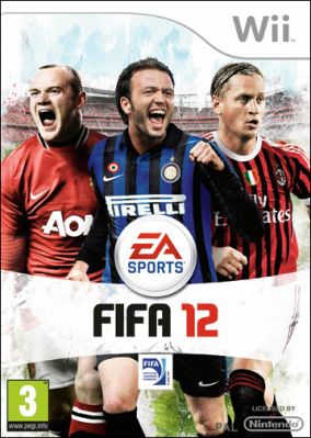 Immagine della copertina del gioco FIFA 12 per Nintendo Wii