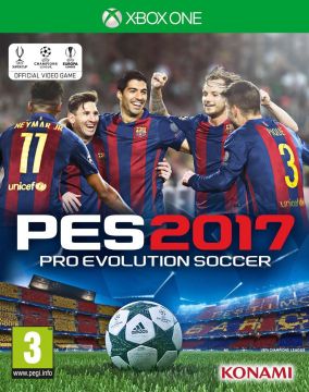 Immagine della copertina del gioco Pro Evolution Soccer 2017 per Xbox One