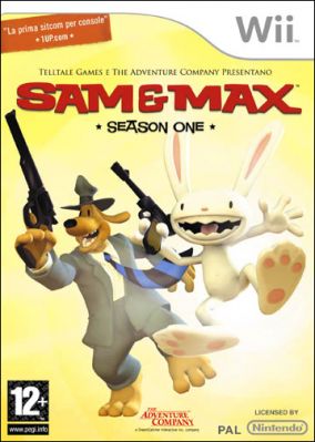 Copertina del gioco Sam & Max Season One per Nintendo Wii