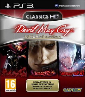 Immagine della copertina del gioco Devil May Cry HD Collection per PlayStation 3