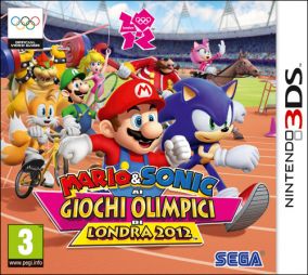 Copertina del gioco Mario & Sonic Giochi Olimpici Londra 2012 per Nintendo 3DS