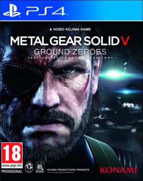 Copertina del gioco Metal Gear Solid V: Ground Zeroes per PlayStation 4