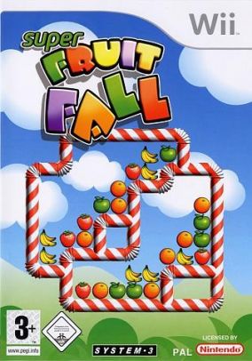 Immagine della copertina del gioco Super Fruit Fall per Nintendo Wii