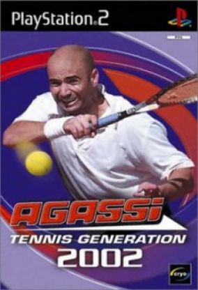 Immagine della copertina del gioco Agassi Tennis Generation 2002 per PlayStation 2