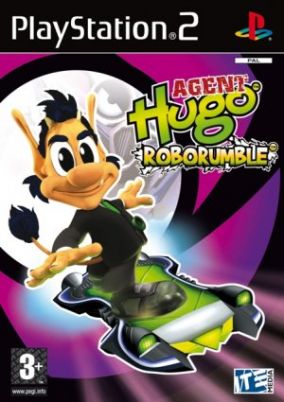 Immagine della copertina del gioco Agent Hugo Roborumble per PlayStation 2
