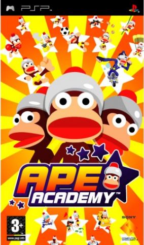 Copertina del gioco Ape Escape Academy per PlayStation PSP