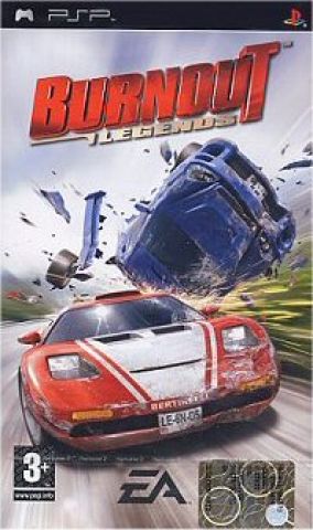 Copertina del gioco Burnout Legends per PlayStation PSP