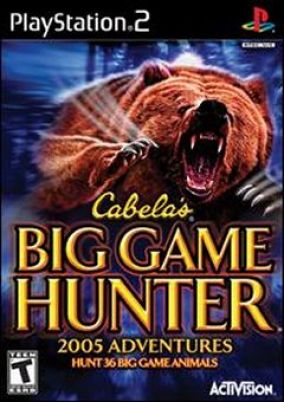 Copertina del gioco Cabela's Big Game Hunter 2005 Adventures per PlayStation 2