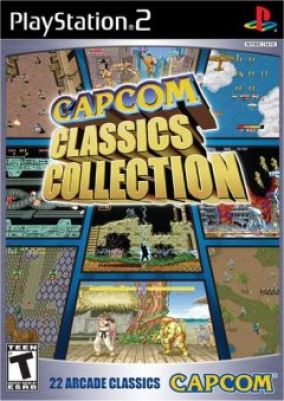 Immagine della copertina del gioco Capcom classics Collection per PlayStation 2
