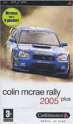 Immagine della copertina del gioco Colin McRae Rally 2005 per PlayStation PSP