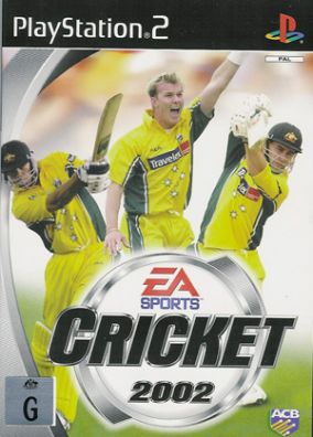 Immagine della copertina del gioco Cricket 2002 per PlayStation 2
