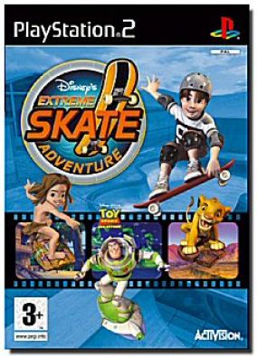 Immagine della copertina del gioco Disney Extreme Skate Adventure per PlayStation 2