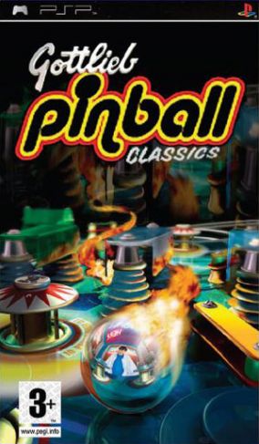 Immagine della copertina del gioco Gottlieb Pinball Classics per PlayStation PSP