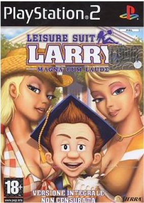 Immagine della copertina del gioco Leisure Suit Larry: Magna Cum Laude per PlayStation 2