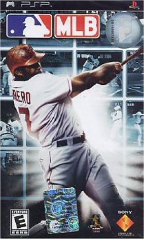 Immagine della copertina del gioco MLB baseball per PlayStation PSP