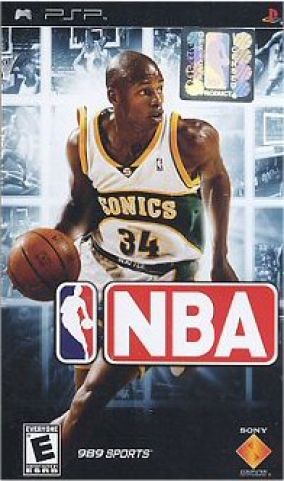 Immagine della copertina del gioco NBA per PlayStation PSP