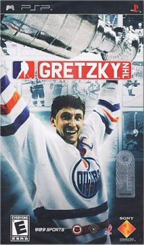 Immagine della copertina del gioco NHL Gretzky Hockey per PlayStation PSP