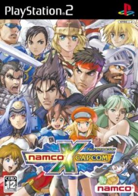 Immagine della copertina del gioco Namco x Capcom per PlayStation 2