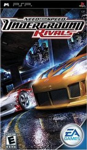 Immagine della copertina del gioco Need For Speed Underground Rivals per PlayStation PSP