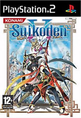 Immagine della copertina del gioco Suikoden V per PlayStation 2