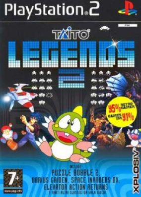 Immagine della copertina del gioco Taito Legends 2 per PlayStation 2