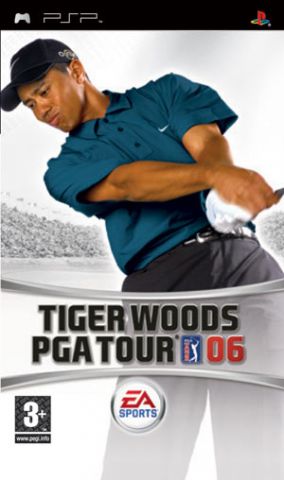 Immagine della copertina del gioco Tiger Woods PGA Tour 06 per PlayStation PSP