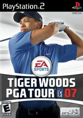 Immagine della copertina del gioco Tiger Woods PGA Tour 07 per PlayStation 2