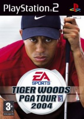 Immagine della copertina del gioco Tiger Woods PGA Tour 2004 per PlayStation 2