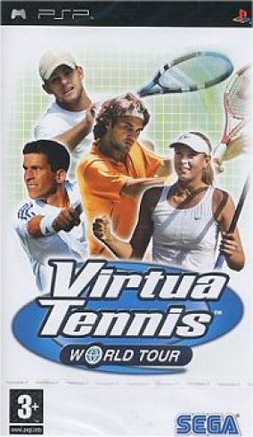 Copertina del gioco Virtua Tennis World Tour per PlayStation PSP