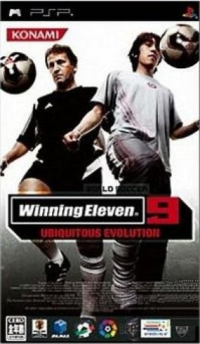 Immagine della copertina del gioco Winning Eleven 9 Ubiquitous Edition per PlayStation PSP