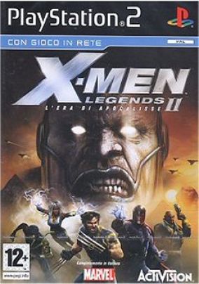 Copertina del gioco X-Men Legends 2: L'era di Apocalisse per PlayStation 2