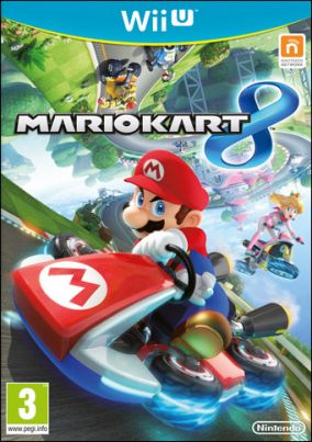 Immagine della copertina del gioco Mario Kart 8 per Nintendo Wii U